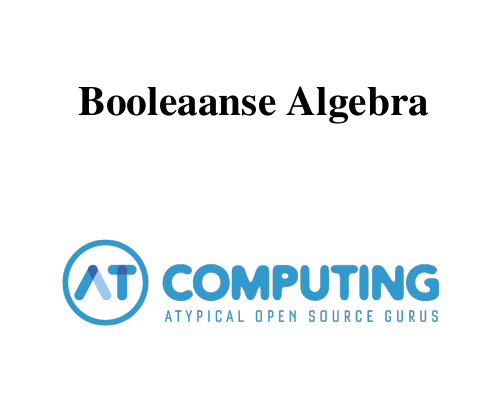 Booleaanse Algebra
