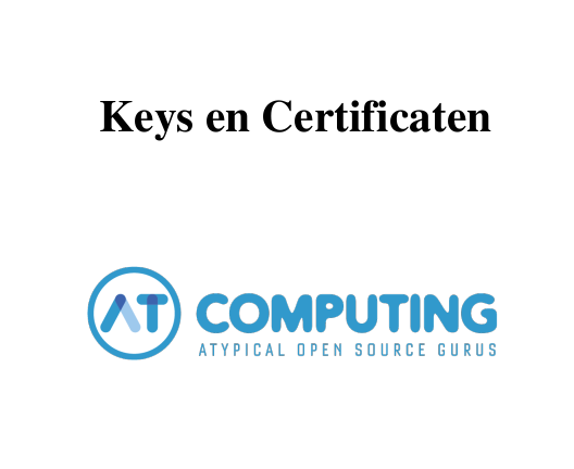 Keys en Certificaten